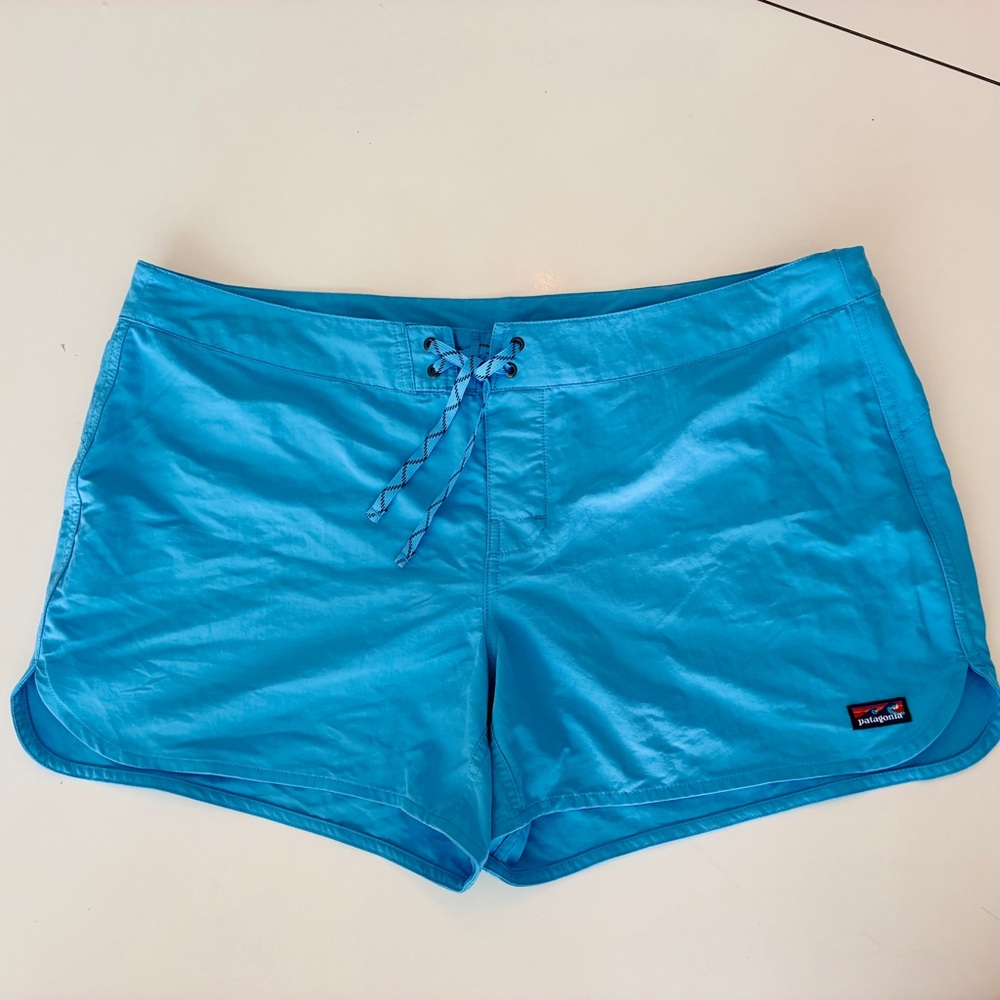Patagonia Women's Light Blue Boardshorts NWT